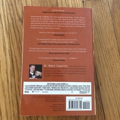 A Dog’s Purpose by W. Bruce Cameron Paperback Movie Tie-In Film/TV Adaptation