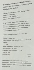 Railroad Signatures across the Pacific Northwest, Carlos A. Schwantes, 1993,HCDJ