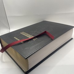 The Stone Edition King James Bible Thomas Nelson Black Gilt Edges Ribbon