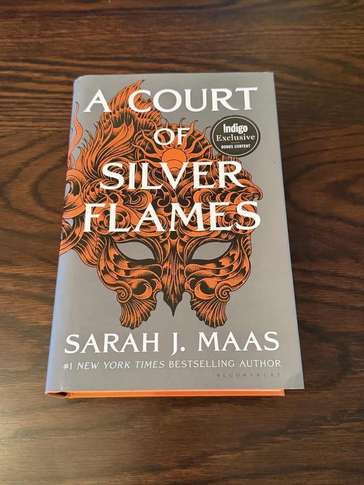 A Court of Silver Flames by Sarah J Maas Hardcover Indigo Exclusive 1st Ed Print
