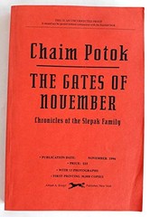 The Gates of November: Chronicles of the Slepak Family – Hardcover – VERY GOOD