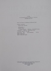 Steam in the Redwoods by Carranco & Sorensen, Railroad Logging SC1988