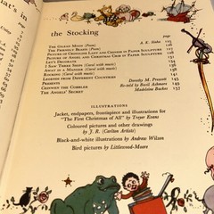 THE CHRISTMAS STOCKING by Prescott & Moncrieff Blandford Press London 1950s HC