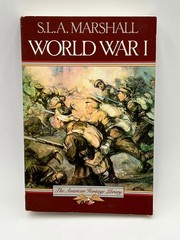 World War I by S.L.A. Marshall (1987) American Heritage Library Paperback Book