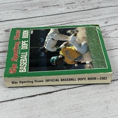 The Sporting News Official Baseball Dope Book 1982 Paperback 432 Pages