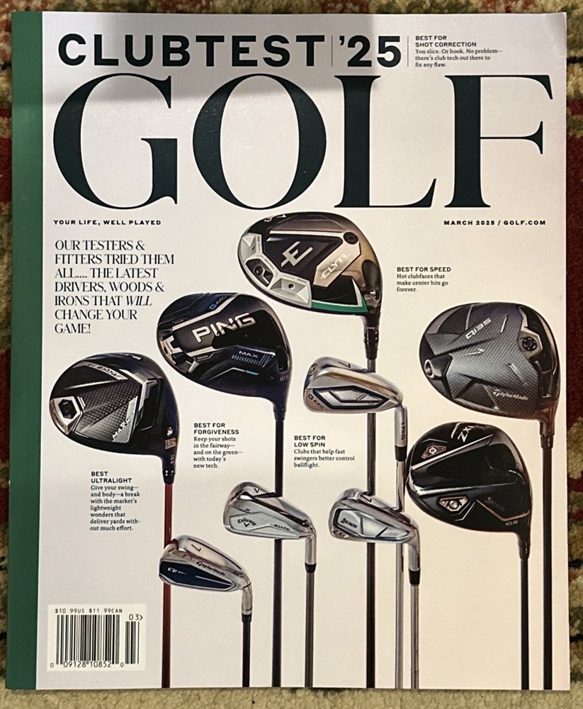 Golf Magazine March 2025 ClubTest 2025