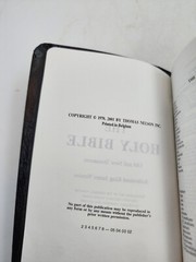 Holy Bible KJV Words of Christ in Red Concordance Nelson 4225 Gilt Page Edges