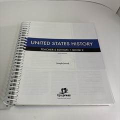 BJU United States History (5th ed) Teacher’s Edition Book 2
