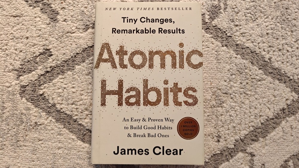 Atomic Habits by James Clear, Build Good Habits & Break Bad Ones, Hardcover
