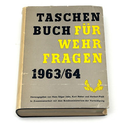 Taschenbuch für Wehrfragen 1963/64 German Cold War Military Defense Strategy
