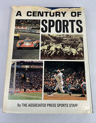A Century Of Sports 1971 Jumbo Hardcover 434 Pages The Associated Press
