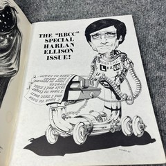 RBCC 151 Harlan Ellison Special Issue 1980 Fanzine Sci-Fi Comics Art