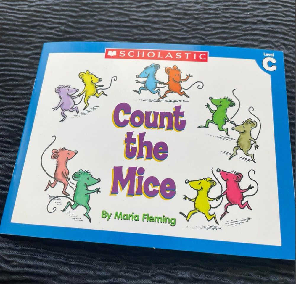 Count The Mice Paperback Maria Fleming Book 2003 Kids Scholastic Level C