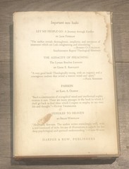He Spoke to Them In Parables- Harold Bosley First edition 1963 HC DJ Autographed