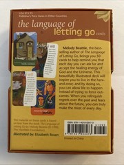 The Language of Letting Go Cards – Melody Beattie – Illustrator Elizabeth Rosen