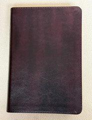 ESV Giant Print Personal Size Bible, Red Letter, TruTone, Mahogany