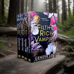 Filthy Rich Vampires 4 Book Collection Set by Geneva Lee Paperback Paranormal Ro
