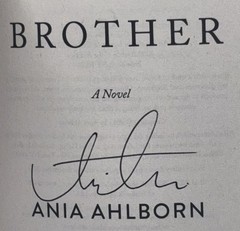 ANIA AHLBORN BROTHER SIGNED AUTOGRAPHED PAPERBACK BOOK HORROR #2