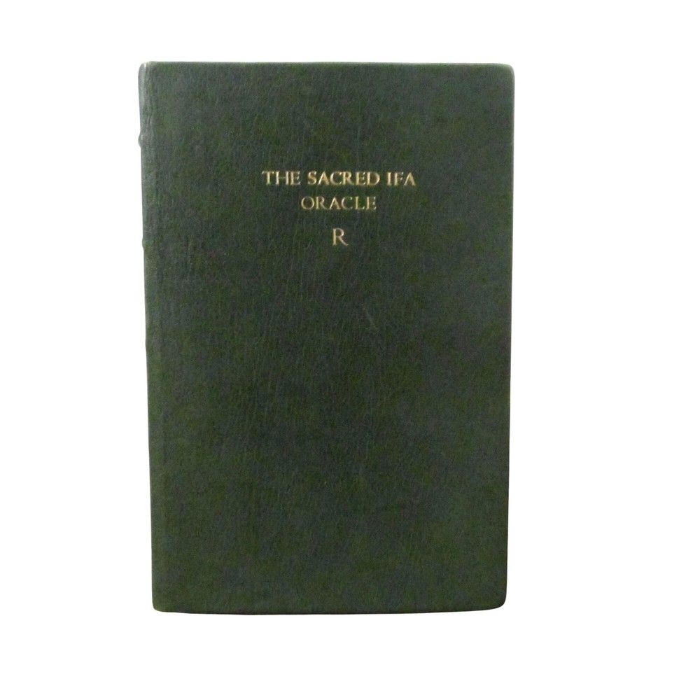 THE SACRED IFA ORACLE First Edition Leather Hardcover by Epega 1995 Gift Quality