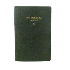 THE SACRED IFA ORACLE First Edition Leather Hardcover by Epega 1995 Gift Quality