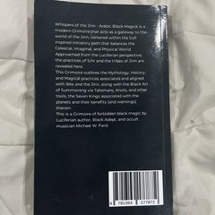 Michael W. Ford Whispers of the Jinn PB Grimoire on Occultism Young Adult