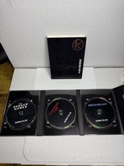 The Hunger Games Trilogy MP3 CDs Boxed Set & Stickers Suzanne Collins Audiobook