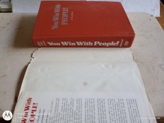 1975 2ND EDITION YOU WIN WITH PEOPLE WOODY HAYES HC/HARDCOVER/DJ BOOK