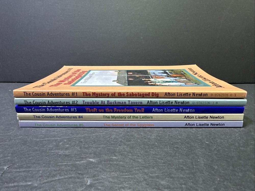 The Cousin Adventures Paperback Book Lot Of 5 #1 – 5 By Afton Lisette Newton