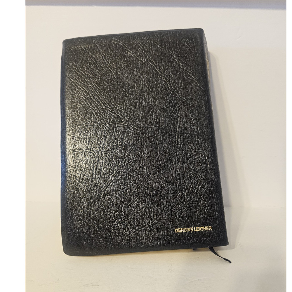 Thomas Nelson The Open Bible Genuine Leather Red Letter Edition Hardcover