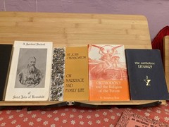 ORTHODOX CHRISTIAN BOOK LOT