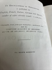 Encyclopedia Of Needlework By T. H. De Dillmont DMC Library France HBDJ