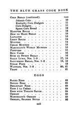 1911 The Blue. Grass Vintage Cook Book 388 Pages