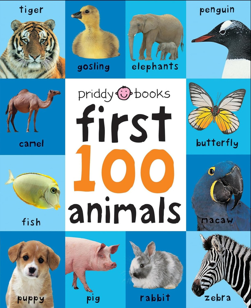First 100 Animals: a Padded Book―Perfect for Little Hands to Hold