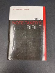 NKJV Note-Taker’s Bible by Zondervan Staff (2014, Hardcover w/DJ)