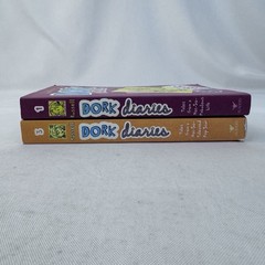 Dork Diaries Lot 2 PB Books Rachel Renee Russell Not-So Fabulous Pop Star