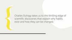 Power of Habit : Why We Do What We Do in Life and Business by Charles Duhigg…