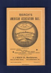 1894 REACH’S BASEBALL GUIDE | 1989 Horton P.C. | 164 pages ~ Scarce REPRINT!