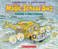 The Magic School Bus Inside A Hurricane – Paperback By Cole, Joanna – GOOD