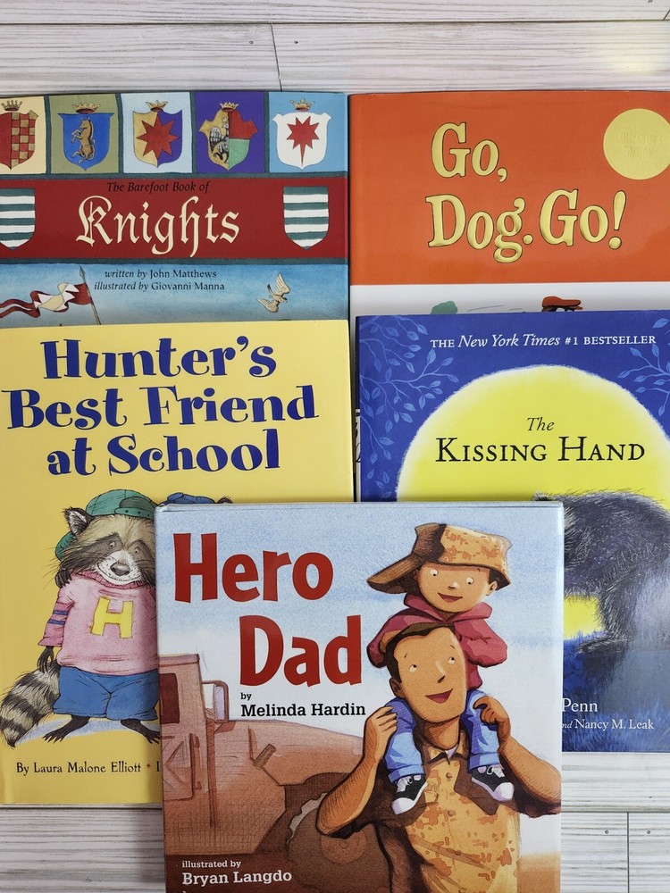 Lot Of 5 Picture Books HC/DJ 4-8 Years Old Very Good