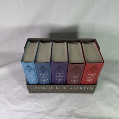 A Song of Ice and Fire Leather Bound 5-Book Box Set George R.R. Martin