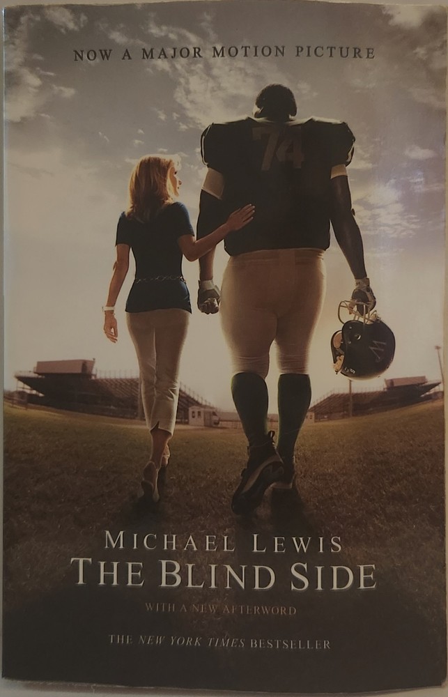 The Blind Side Michael Lewis Michael Oher Football Non-Fiction Book 10.3oz Good!