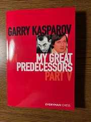 Garry Kasparov on My Great Predecessors by Garry Kasparov (2021, Trade…