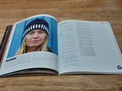 Hat Heads 1 Man &2 Knitting Needles Trona Anfinnsen 50 fun hat designs 175 pages