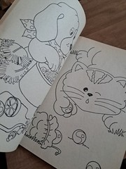 Vintage Golden Mattel 1984 Poochie Coloring Book 32 Double Sided Pages