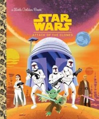Star Wars: Attack of the Clones (Star Wars) (Little Golden Book) – GOOD