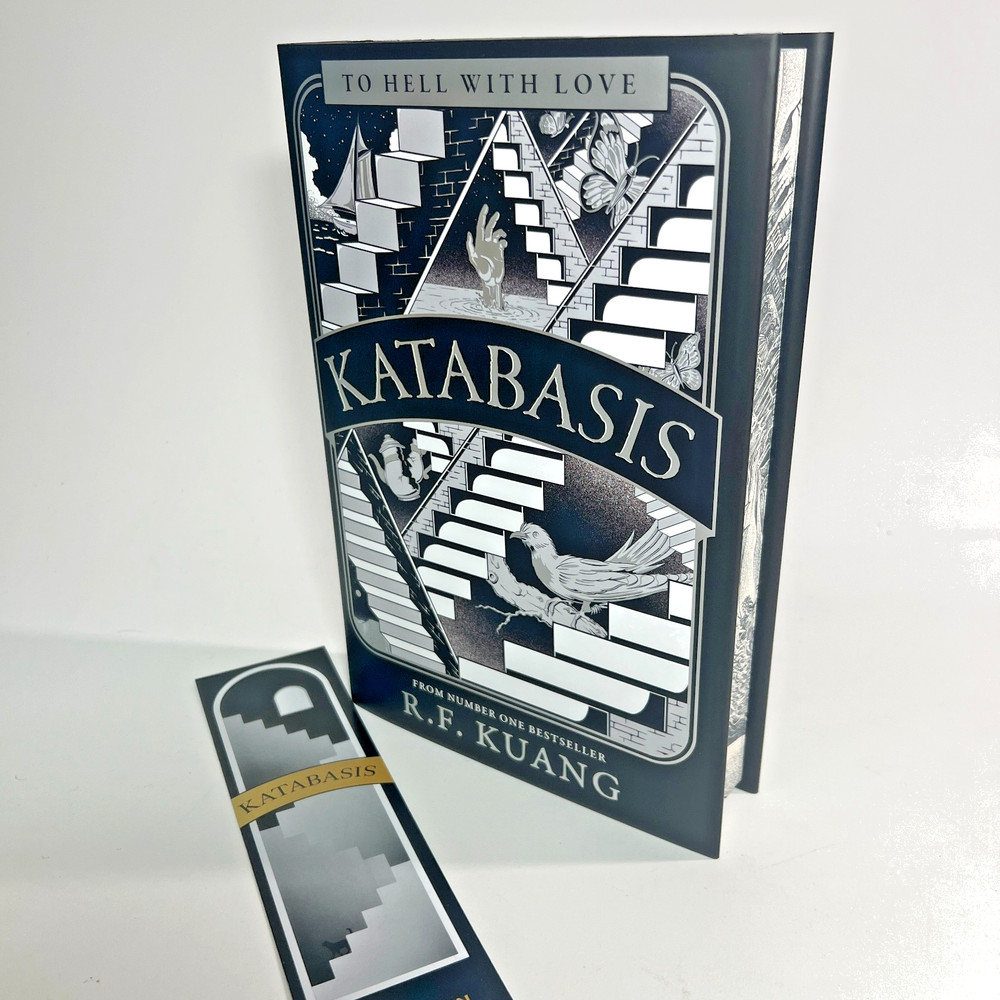 Katabasis R.F. Kuang Hardcover The Broken Binding Tier 2 Edition w/ Bookmark