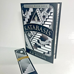 Katabasis R.F. Kuang Hardcover The Broken Binding Tier 2 Edition w/ Bookmark