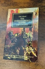 The Unremembered Empire (Horus Heresy) by Dan Abnett MMPB Warhammer 30k