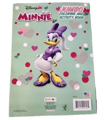 Disney Junior Minnie Mouse Girls Jumbo Activity & Color Coloring Book Daisy Duck