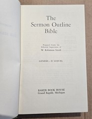 Preachers Homiletic Library Sermon Outline Bible Robertson Nicoll 1979 6 vol HC